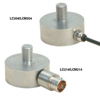 LCM204_LCM214: Células de Carga Universais em Miniatura de Alta Exatidão<br/>Para Montagem em Superfície, com 51 mm (2") de diâmetro - Modelos Imperiais e Métricos