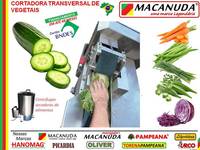 MÁQUINA INDUSTRIAL MACANUDA PARA FATIAR PEPINO COM REGULAGEM DE CORTE MÁQUINA INDUSTRIAL MACANUDA PARA FATIAR PEPINO COM REGULAGEM DE CORTE
