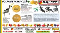 MÁQUINA PROFISSIONAL PARA DESPOLPAR FRUTAS MACANUDA, A MARCA LEGAL MÁQUINA PROFISSIONAL PARA DESPOLPAR FRUTAS MACANUDA, A MARCA LEGAL