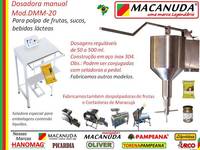 DOSADOR MANUAL PARA POLPA DE FRUTAS MACANUDA DOSADOR MANUAL PARA POLPA DE FRUTAS MACANUDA