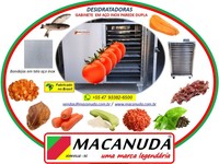 PRODUÇÃO COMERCIAL DE TOMATE SECO, DESIDRATADORAS MARCA MACANUDA