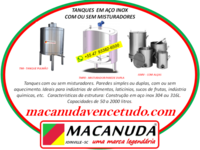 MACANUDA, A MARCA! TANQUES MISTURADORES EM CERRO LARGO RS