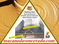 MACANUDA, A MARCA | TACHO PARA MELADO, VENDAS NO RIO DE JANEIRO