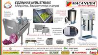 MÁQUINAS MACANUDA PARA COZINHAS INDUSTRIAIS, VENDAS EM CURITIBANOS