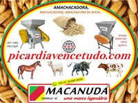 MACANUDA MÁQUINA AMACHACADORA DE AVEIA VENDAS PRA TODA SANTA CATARINA