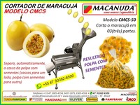 INDÚSTRIA DE POLPA DE MARACUJÁ MÁQUINAS MARCA MACANUDA INDÚSTRIA DE POLPA DE MARACUJÁ MÁQUINAS MARCA MACANUDA