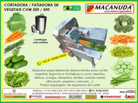 CORTAR VEGETAIS MÁQUINA PROFISSIONAL MACANUDA