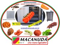 TOMATE SECO EQUIPAMENTOS EM AÇO INOX MACANUDA