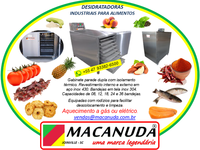 MACANUDA A MARCA DO DESIDRATADOR PROFISSIONAL DE ALIMENTOS