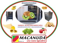 KIWI DESIDRATADO, EQUIPAMENTOS INDUSTRIAIS QUALIDADE MACANUDA