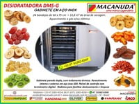 DESIDRATAR FRUTAS EM GERAL, EQUIPAMENTOS PROFISSIONAIS MACANUDA