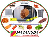 EQUIPAMENTO INDUSTRIAL PARA DESIDRATAR ORELHA DE PORCO
