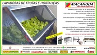 MACANUDA MÁQUINAS | LAVADORAS DE VEGETAIS VENDAS EM NOVA PRATA RS