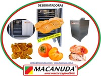 FABRICAR CAQUI DESIDRATADO, EQUIPAMENTOS AÇO INOX MACANUDA