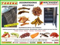 MÁQUINA INOX INDUSTRIAL MACANUDA DE DESIDRATAR ALIMENTOS PET