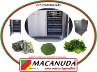 ALGAS DESIDRATADAS, MÁQUINA INOX INDUSTRIAL MARCA MACANUDA 