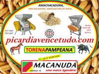 MACANUDA, MARCA DA MÁQUINA EM NOVA UBIRATÃ MT | AMACHACADOR DE AVEIA
