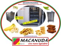 BANANA PASSA DE QUALIDADE, DESIDRATADORAS INDUSTRIAIS MACANUDA 