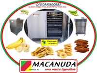 FABRICAÇÃO DE CHIPS DE BANANA, DESIDRATADORAS INDUSTRIAIS MACANUDA