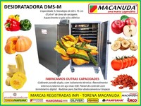 DESIDRATADORA INDUSTRIAL PRA TOMATE E OUTRAS FRUTAS - MACANUDA