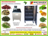 ERVAS FINAS DESIDRATADAS, MÁQUINAS PROFISSIONAIS MACANUDA