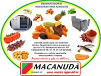 MIX DE FRUTAS DESIDRATADAS, EQUIPAMENTOS PROFISSIONAIS MACANUDA
